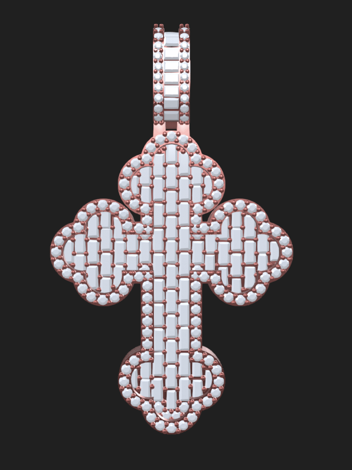 Gothic Cross Pendant