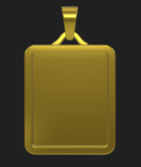 Square Picture Pendant