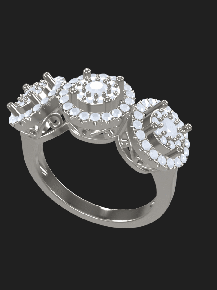 3 Stone Ring