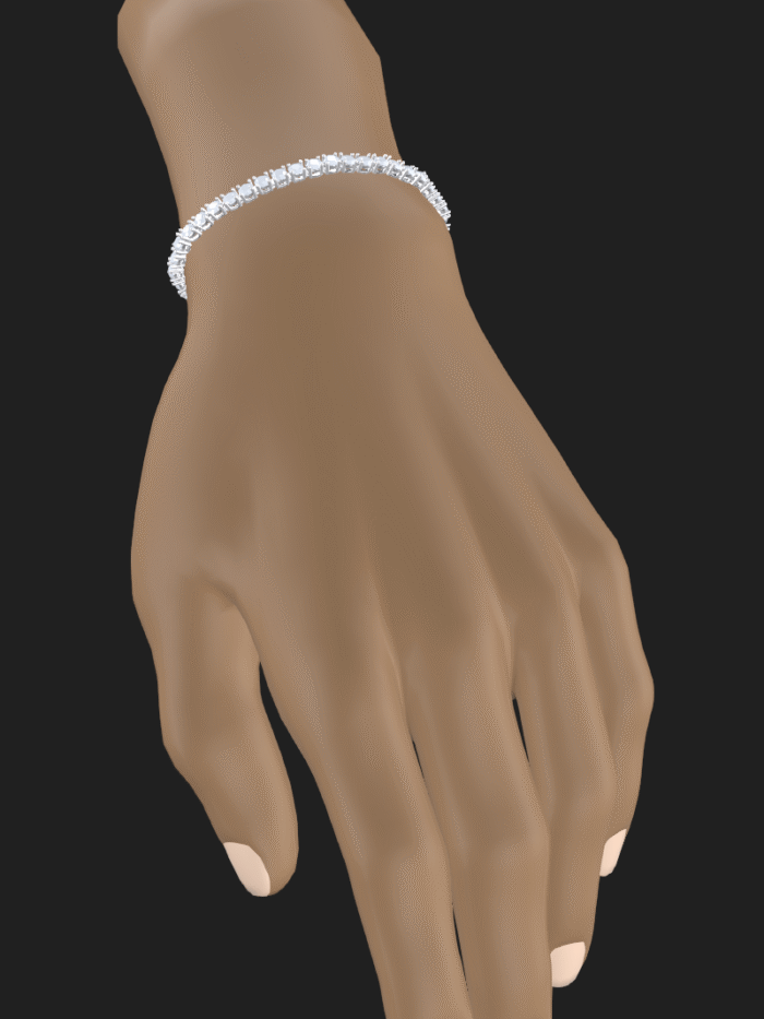 3.5mm Diamond Tennis Chain